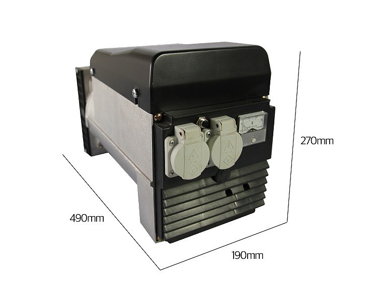 싱크로 발전기동체 (10KVA/단상)_상세페이지