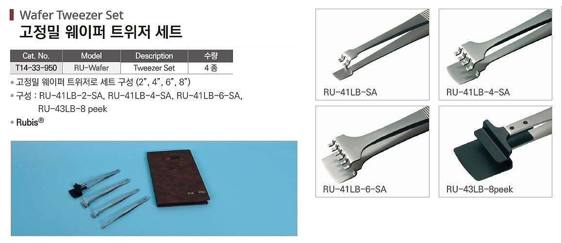 고정밀 웨이퍼 트위저 세트_상세페이지