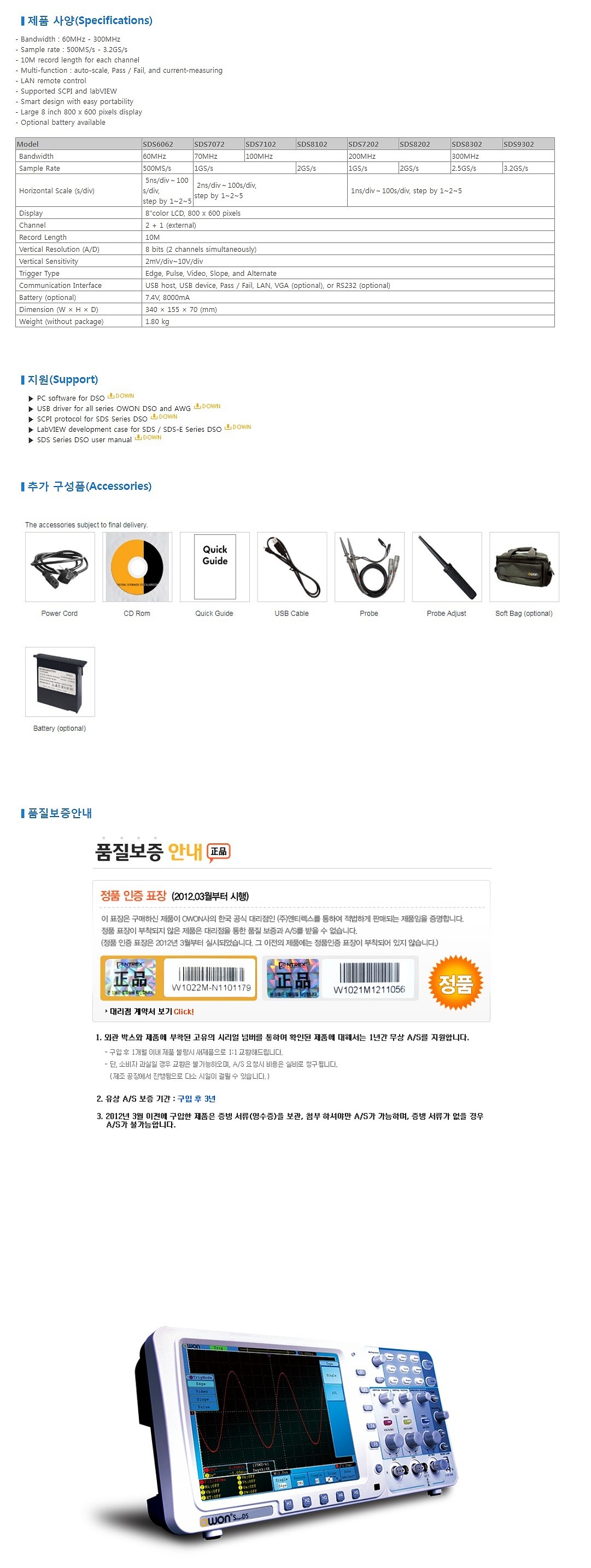 스마트 디지털 오실로스코프 (SDS8202)_상세페이지
