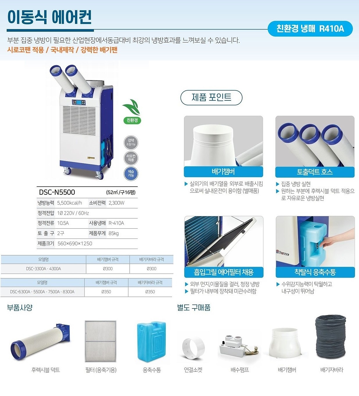 이동식 에어컨 (DSC-N5500)_상세페이지