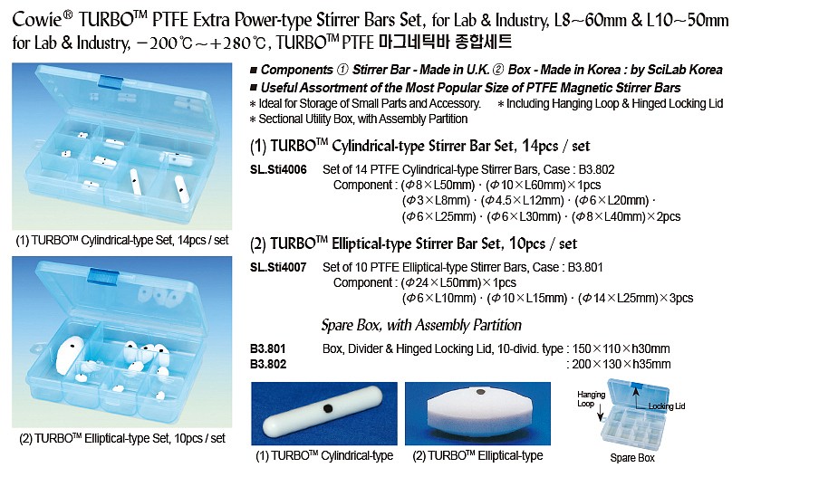 PTFE 마그네틱바 종합세트_상세페이지