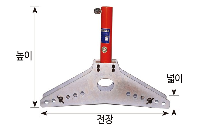 유압식 파이프 밴더 (수도관용)_상세페이지