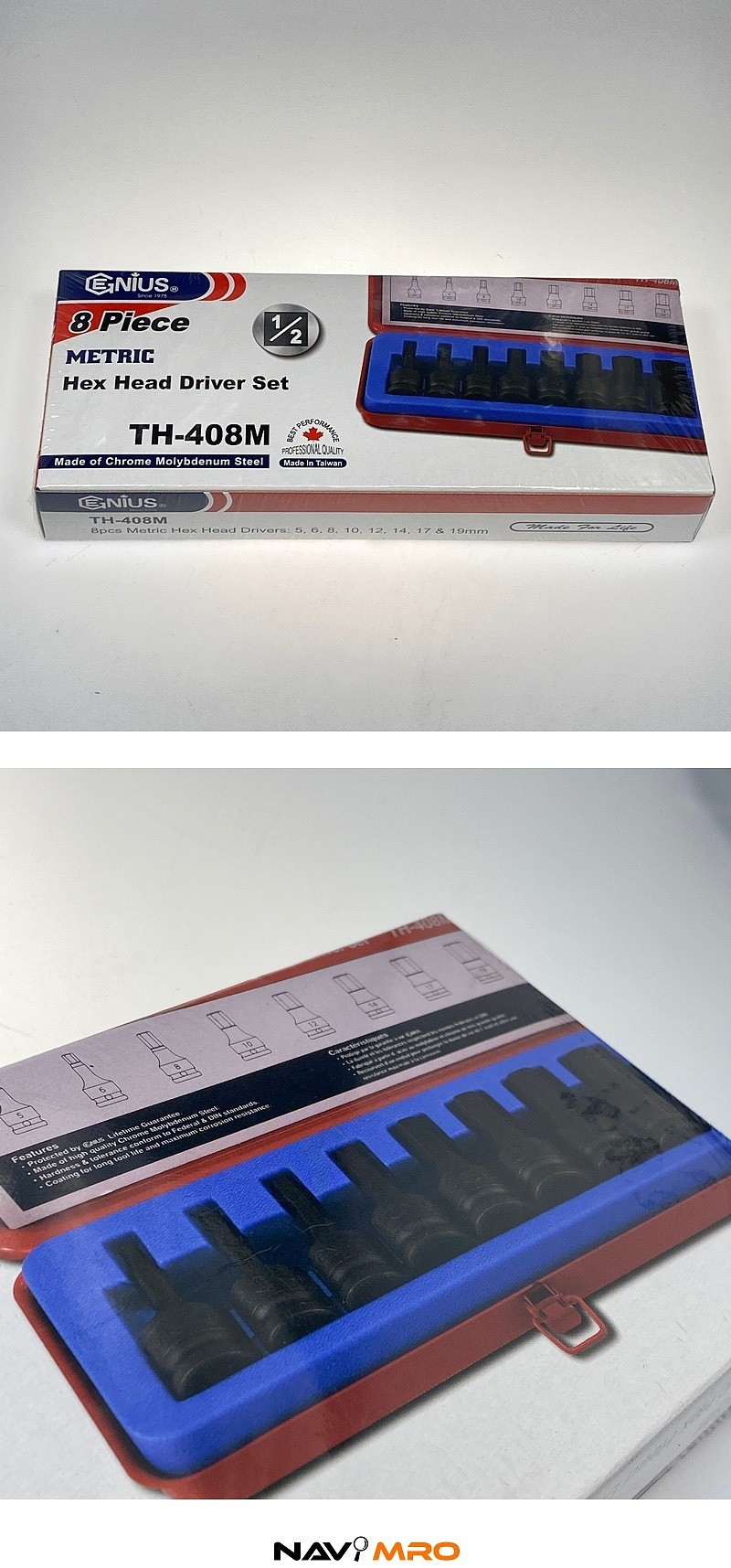 1/2인치 6각 임팩 비트소켓 세트 (TH-408M)_상세페이지