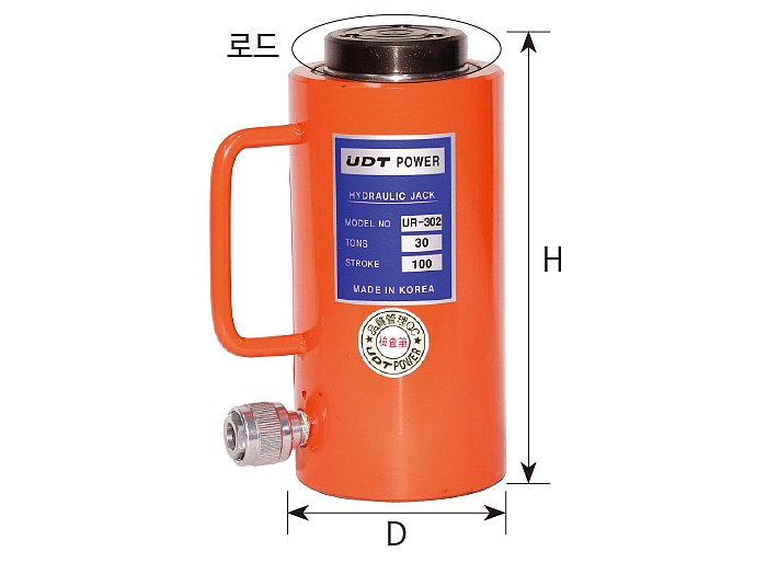 유압식 단동램_상세페이지