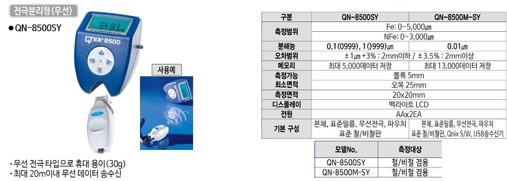 도막 두께 측정기 (QN-8500M-SY)_상세페이지