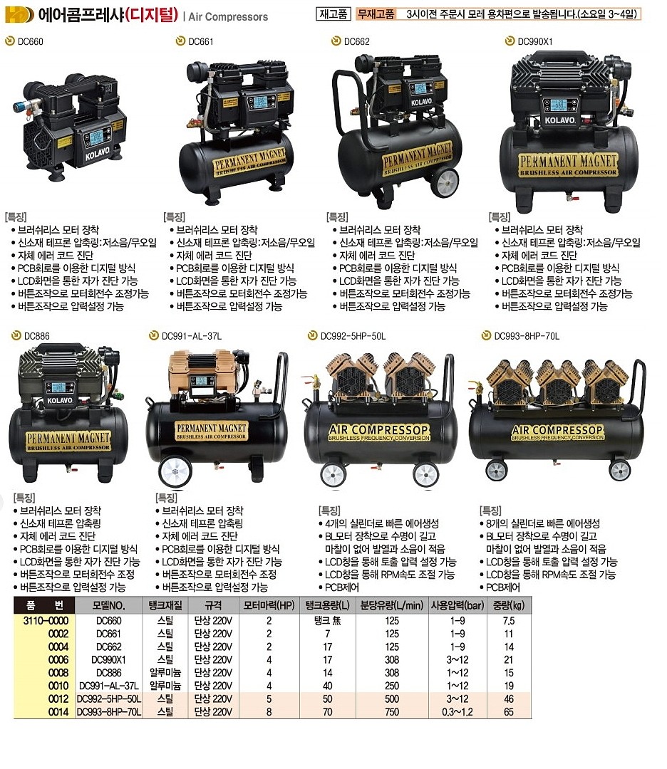 디지털 콤프레샤 (4HP)_상세페이지