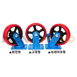 8인치 단조 캐스터 (JW 203 Series)