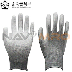 제전 PU-PLAM 코팅 장갑 (카본사)