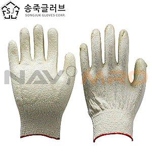 반코팅 장갑 (백색)