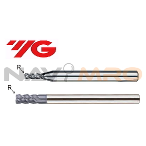 초경 4날 4G MILLS 표준길이 코너 래디우스 엔드밀 (SEME67)