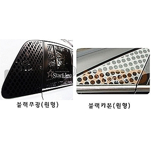 쉐보레 크루즈 C필러 도트 스티커