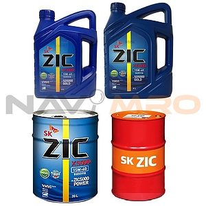 디젤 ZIC-X5000 합성 엔진오일 (15W-40)