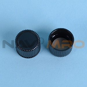 킴블 스크류 캡 (Black Phenolic Cemented-In Rubber Lined)