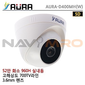 돔 카메라 (D400MH W)