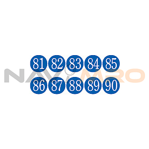 에폭시번호판 (1-100)