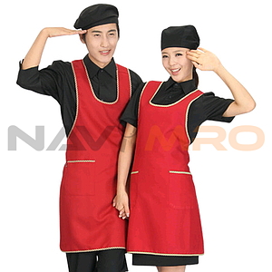 자주 X 바이어스 앞치마