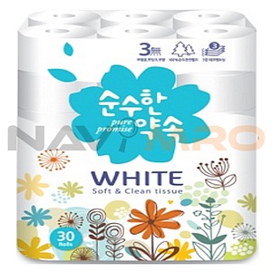 순수한약속 3겹 화이트