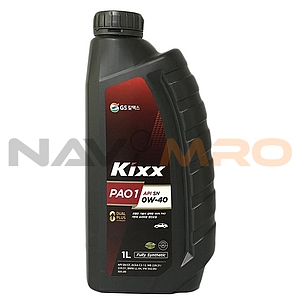 가솔린/디젤 Kixx PAO 1 합성 엔진오일 (0W-40)