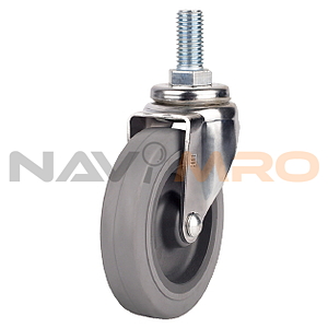 4인치 경하중용 캐스터 (TP3600/Threaded/MIR Wheel)
