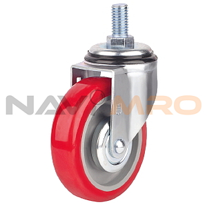 3인치 중하중용 캐스터 (OP5000 보급형/Threaded/PLY Wheel)
