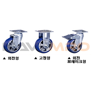 6인치 중하중용 캐스터 (GH Series/SUD Wheel)