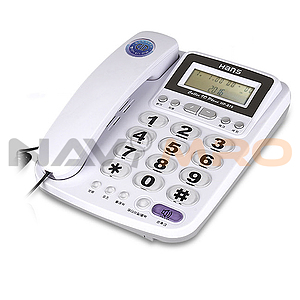 빅 버튼 발신자표시 유선 전화기 (HP-870)