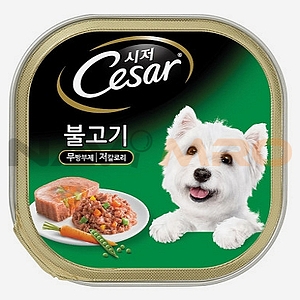 강아지 캔 (불고기 100g)