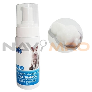 고양이 샴푸 (워터리스 베이비파우더향 150ml)