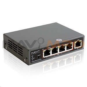 4포트 스위칭 허브 (NEXT-PoE605F)