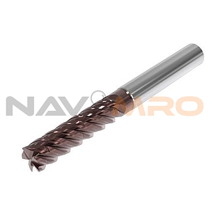 초경 5날 고성능 챔퍼 칩스플리터 48˚ 헬릭스 엔드밀 (JS755-0Z5C-HXT)