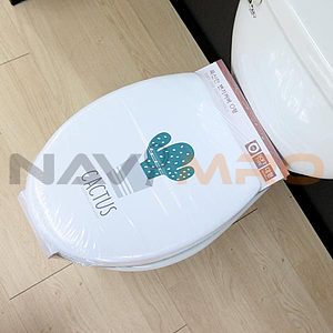 대형 O형 선인장 소프트 변기커버
