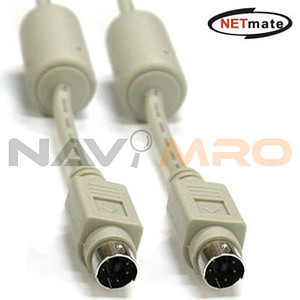 PS/2 노이즈 필터 M/M 케이블 (NMC-PS220M)
