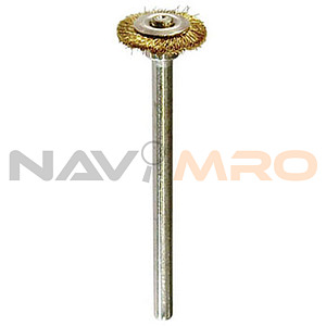12mm [3mm 축 황동 와이어 브러시