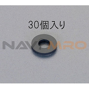 13x 6x2.0mm/M6 고무 평 패킹(30 장)