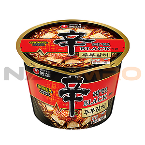 신라면 블랙 사발 두부김치