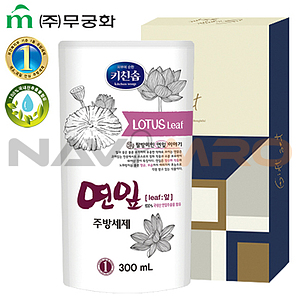 무궁화 키친솝 연잎 주방세제 리필 300ml