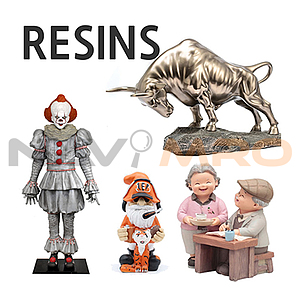소프트낸드 주문제작 RESIN 레진 3D 피규어 대형 25cm이하 고급형