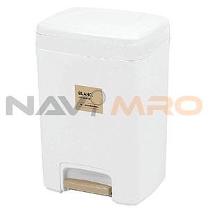사각 페달 휴지통 (10L)