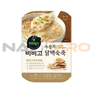 비비고 누룽지닭백숙죽