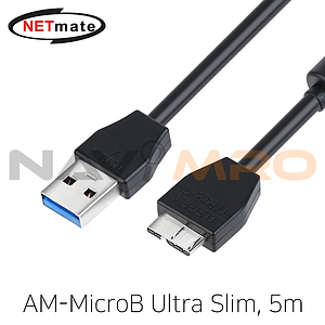 USB 3.0 A to Micro B 슬림 리피터 (CBL-43USD302MBBK)