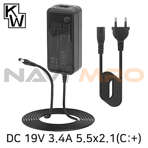 19V 3.4A SMPS 어댑터 (KW-A1934A)