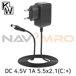 4.5V 1A SMPS 어댑터 (KW-A4510A)