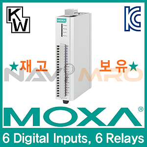 6 Digital Inputs/6 Relays 원격 I/O 제어기 (ioLogik E1214)