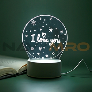 I LOVE YOU 아크릴 무드등