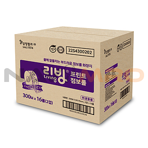 리빙 프린트 점보롤화장지