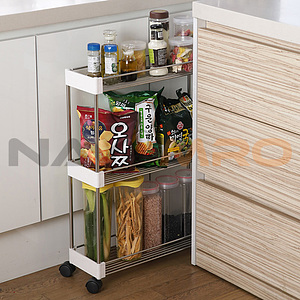바퀴 탈 부착 틈새선반