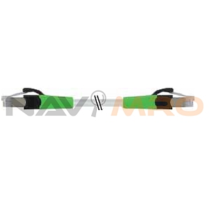 RJ45 male 0° / RJ45 male 0° shielded