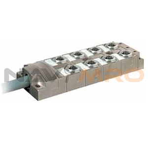 MVP-METALL, 8XM12, 5POLE, PRE-WIRED CABLE