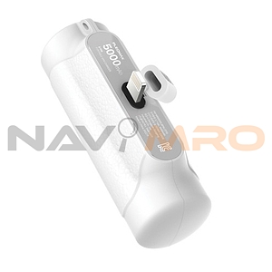 미니 일체형 라이트닝 8핀 보조배터리 (5000mAh) (PM-MINI5000-8PIN)