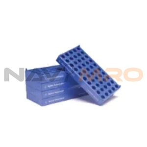 바이알 렉 (Vial Rack, blue plastic for 12mm, 50 hole)